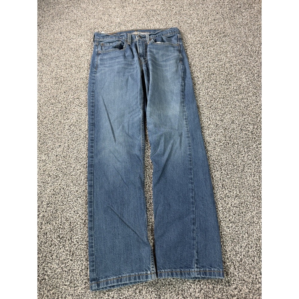 Levi's 514 Slim Straight Jeans Men's Size 31X28 Blue